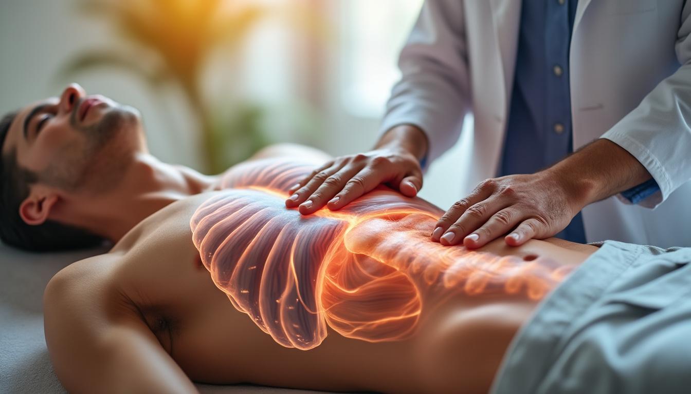 découvrez comment l'ostéopathie peut aider à débloquer le diaphragme et améliorer votre respiration pour un mieux-être au quotidien.