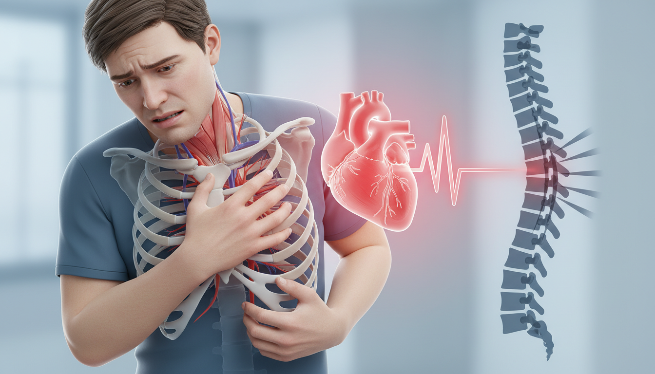 découvrez les causes possibles de la douleur intercostale gauche, qu'il s'agisse de stress, de problèmes cardiaques ou de blocages vertébraux, et apprenez quand consulter un professionnel de santé.